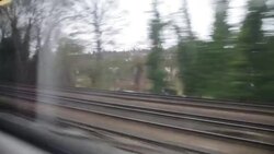 Solo Woman Journey on Train Stock Footage