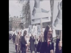 SYND 12 5 73 DEMONSTRATION ON BEHALF OF MORE EFFECTIVE BIRTH CONTROL News Clip
