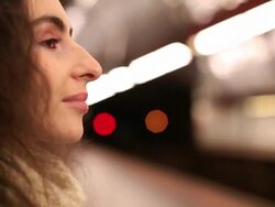 Subway Commuter Stock Footage