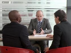 Business Meeting Stock Footage