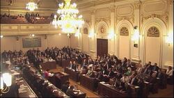 Govt of technocrats loses confidence vote News Clip