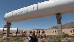 CLEAN : Hyperloop One test bodes well for transits fast future News Clip