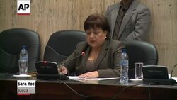 Tribunal condena ex policia por masacre en quema de Embajada de Espana en 1980, en Guatemala News Clip