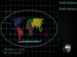 Seven Continents-NTSC Stock Footage