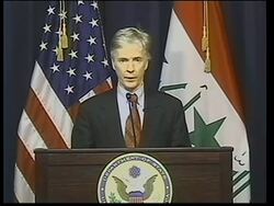 US-Iran talks on Iraq resume ADDS US ambassador comments News Clip