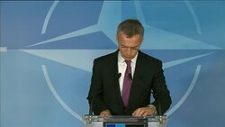 Alliance chief Stoltenberg comments ahead of start of FMs' summit News Clip