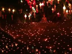 Meditation Atmosphere Stock Footage