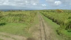 Narrow Gauge railway line Stock Footage