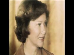 SYND 14 9 78 MRS CARTER SPEAKS ABOUT CAMP DAVID News Clip