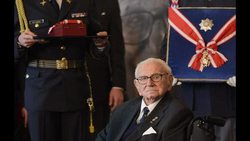 CLEAN : English Schindler Nicholas Winton dies aged 106 News Clip