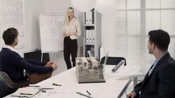 Architect presentation Stock Footage