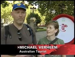 Artists compete to design the logo for Spain's Olympic bid. News Clip