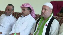 CLEAN : Mecca : Wounded Syrians among hajj pilgrims News Clip