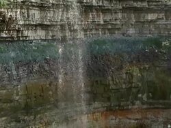 small waterfall Stock Footage