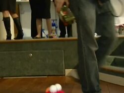 Tickle Me Elmo toy Stock Footage