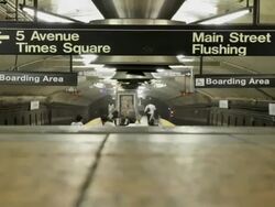 TIME LAPSE, Grand Central Terminal, Number 7 Train Stock Footage