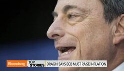 Draghi Says ECB Must Boost Inflation News Clip