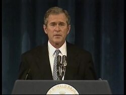 USA: PRESIDENTIAL CANDIDATE GEORGE W BUSH SPEECH News Clip
