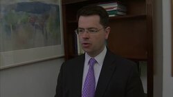 Interview with James Brokenshire about his resignation from Cabinet due to health issues News Clip