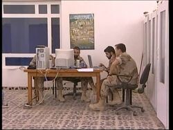 Spanish troops on base following withdrawal announcement News Clip