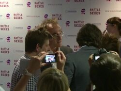 Danny Boyle at Battle of the Sexes - UK Premiere a Stock Footage