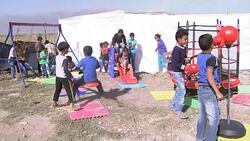 Lebanon Bekaa Syrian Refugees Camp UAE Aid News Clip