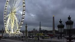 Paris time lapse Stock Footage