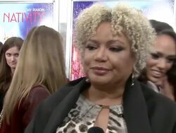 INTERVIEW - Kasi Lemmons talks about turning the Langston Hughes play into a film at â€˜Black Nativityâ€™ New York Premiere Presented By Fox Searchlight Pictures Stock Footage
