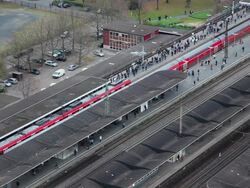 Train Station Stock Footage