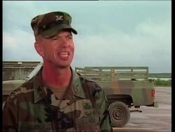 Military police briefing on treatment of Afghan prisoners. News Clip