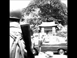 SYND 20 9 67 TROOPS GUARD CHINESE EMBASSY GAINST UNREST News Clip