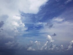 Storm sky Stock Footage