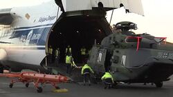 CLEAN : German military deploys helicopter to Mali News Clip