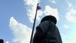 CLEAN : Protesters target Confederate flag after Charleston killings News Clip