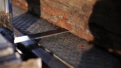 Lumber cutting Stock Footage