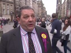 Scotland's First UKIP MEP David Coburn Interview News Clip