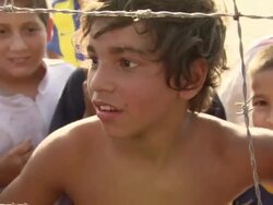 CU Shot of boy answering / Buenos Aires, Argentina Stock Footage
