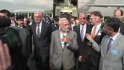 CLEAN : Indian prime minister visits French Space Study Program News Clip