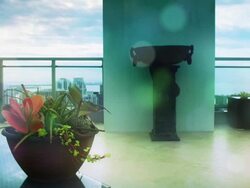 Top floor penthouse Stock Footage