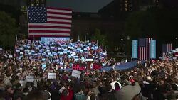 CLEAN : Clinton hits campaign trail after fiery debate News Clip