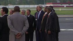 CLEAN : Kerry wraps up historic Cuba flag raising visit News Clip