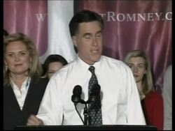 Romney wins Michigan Republican primary News Clip