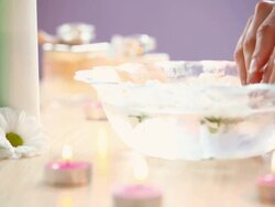 HD 1080:Hand care. Stock Footage