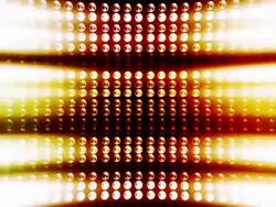 Colorful pulsating lights loop Stock Footage