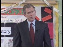 USA: PRESIDENT BUSH MIDDLE EAST PRESS CONFERENCE News Clip