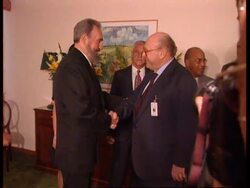 SWITZERLAND: GENEVA: CUBAN PRESIDENT FIDEL CASTRO VISIT News Clip