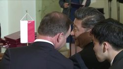 CLEAN : China's Xi weaves Poland into new silk road plan News Clip