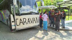 VOICED : Mexico: arranca caravana por desaparecidos News Clip