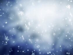 Snow flakes background loop - Soft Blue (Full HD) Stock Footage