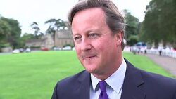 Interview with Ex-Prime Minister David Cameron as he announces his resignation as an MP News Clip